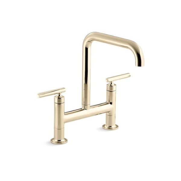 Kohler Purist Deck-Mount Bridge Faucet 7547-4-AF - main